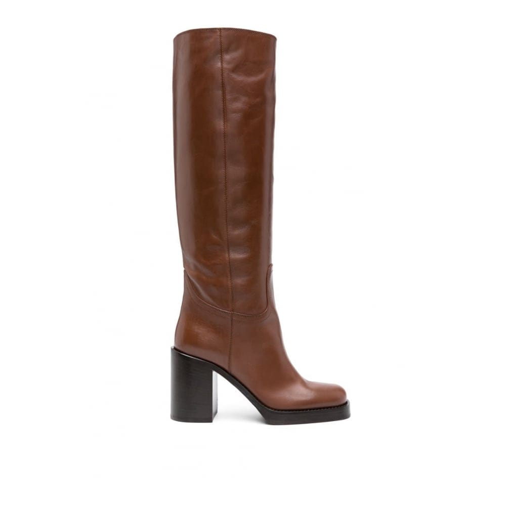 Prada - Bottes 'Round-Toe' pour Femmes