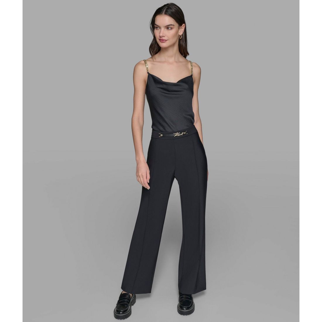 Karl lagerfeld paris - Pantalon 'Karl Chain Compression' pour Femmes