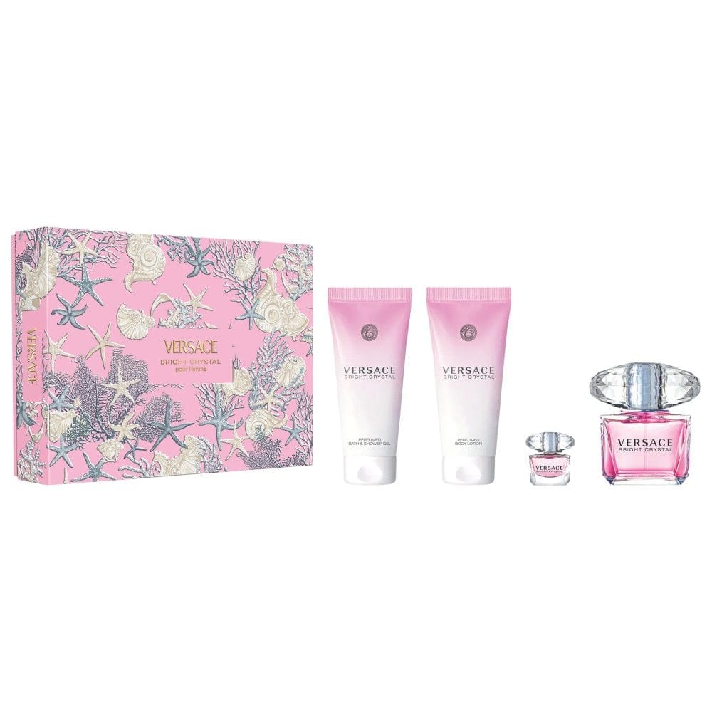 Versace - Coffret de parfum 'Bright Crystal' - 4 Pièces