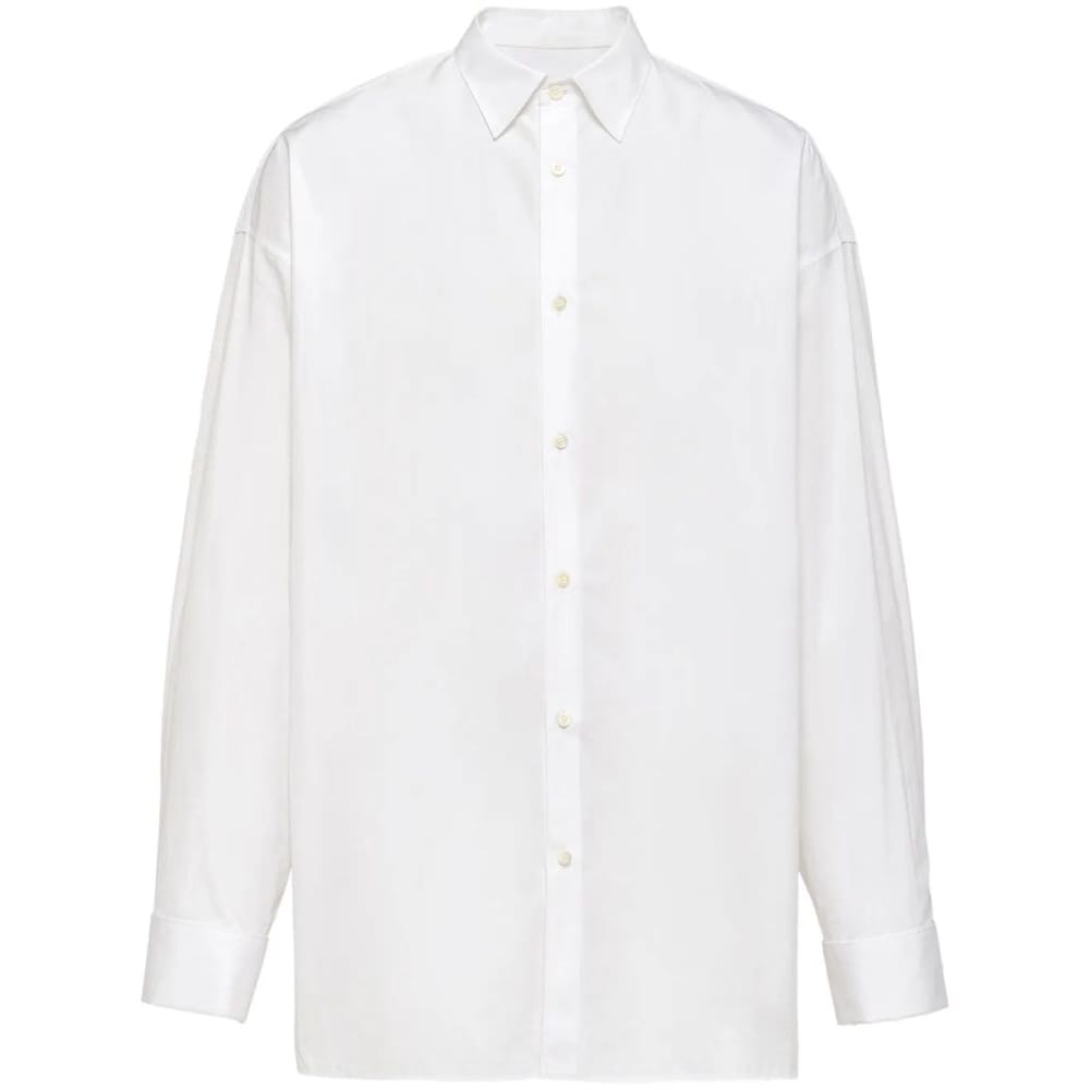 Prada - Chemise 'Triangle-Logo' pour Hommes