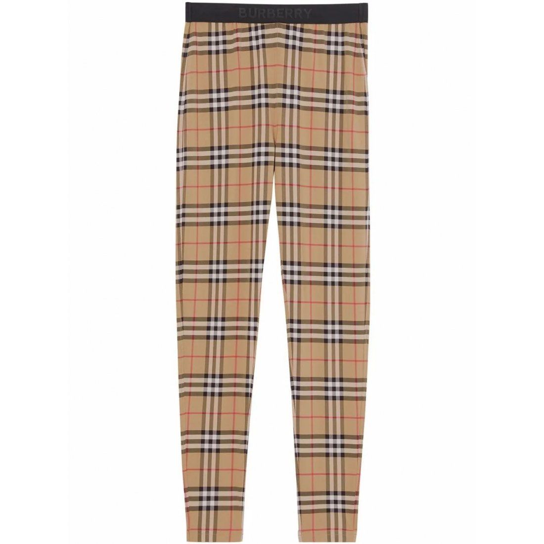 Burberry - Leggings 'vintage check' pour Femmes