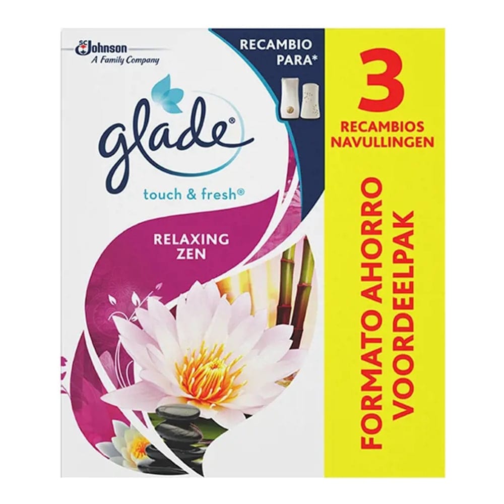 Brise - Recharge de désodorisant 'One Touch' - Relaxing Zen 3 Pièces