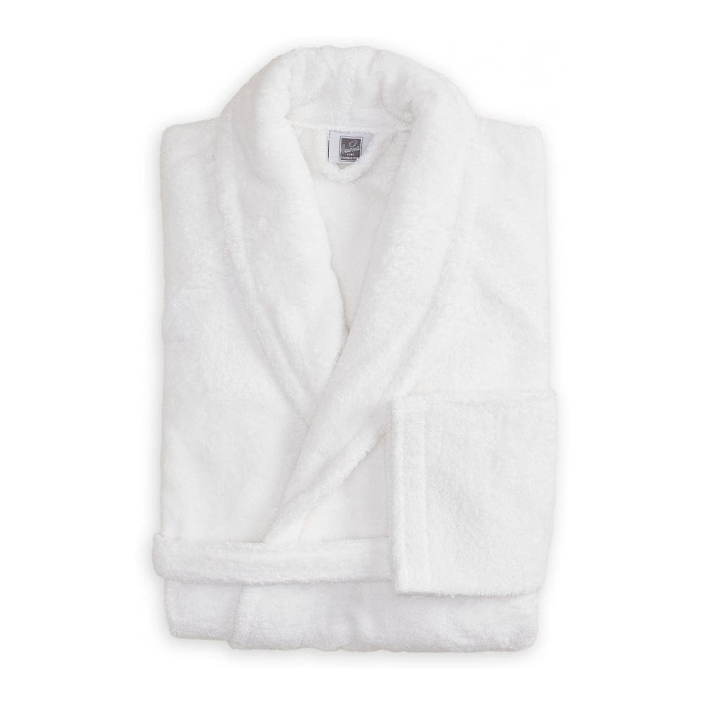 Biancoperla - Elisa Peignoir Col Châle, Blanc