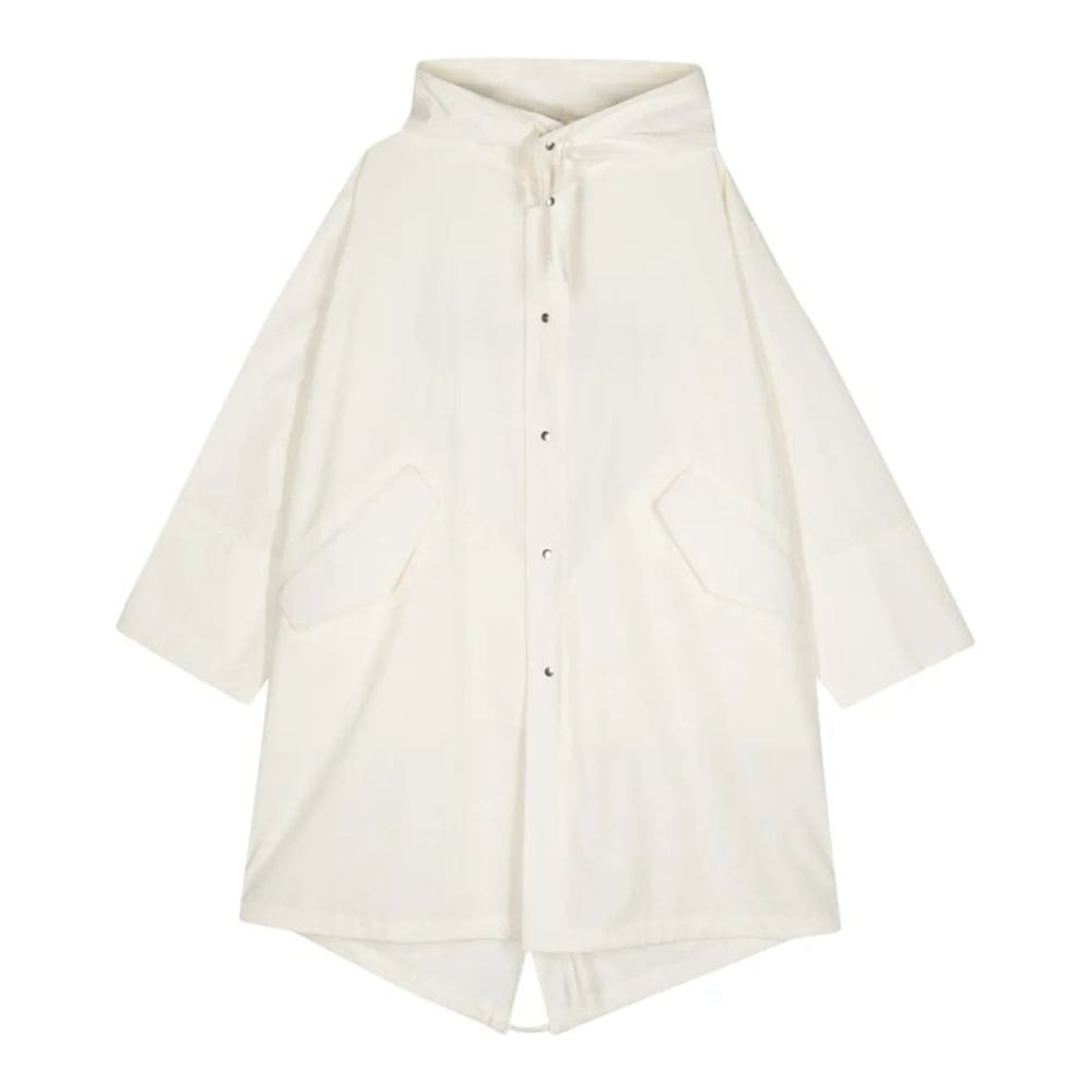 Jil sander - Manteau 'Logo-Print Hooded' pour Femmes