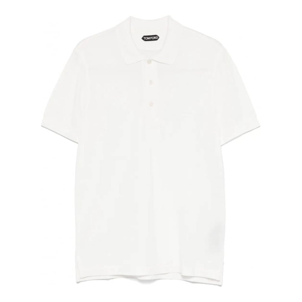 Tom ford - Polo 'Piqué-Weave' pour Hommes