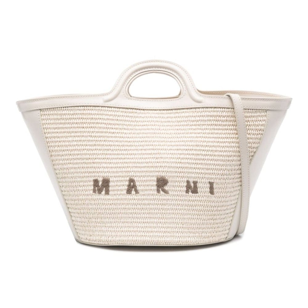 Marni - Sac Cabas 'Logo-Embroidered' pour Femmes