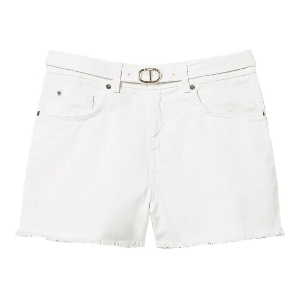 Twin set - Short en jean pour Femmes