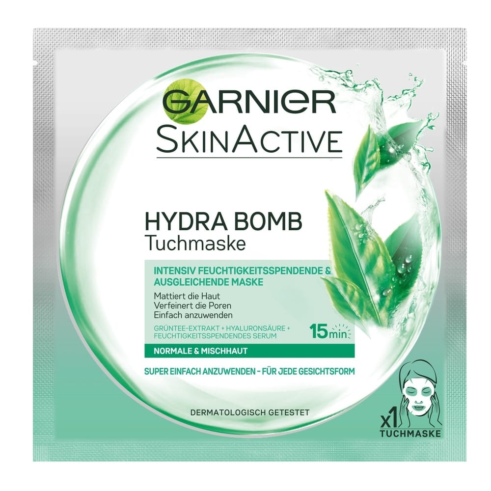 Garnier - Masque 'Skinactive Tissu Rééquilibrant Hydra Bomb' - 32 g