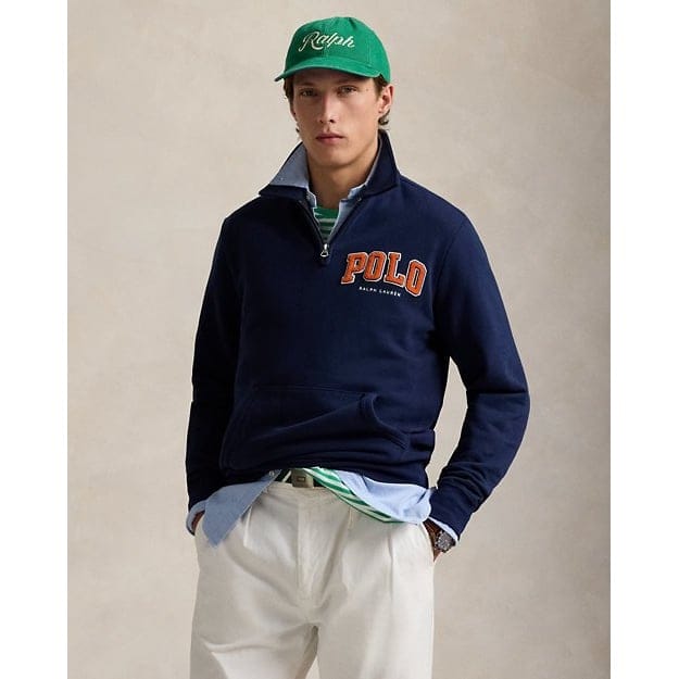 Polo ralph lauren - 'The RL Fleece Logo Collared Sweatshirt' pour Hommes