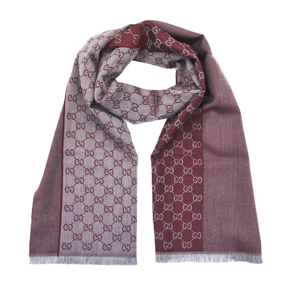 Gucci - Écharpe en laine 'Two Tone' pour Hommes