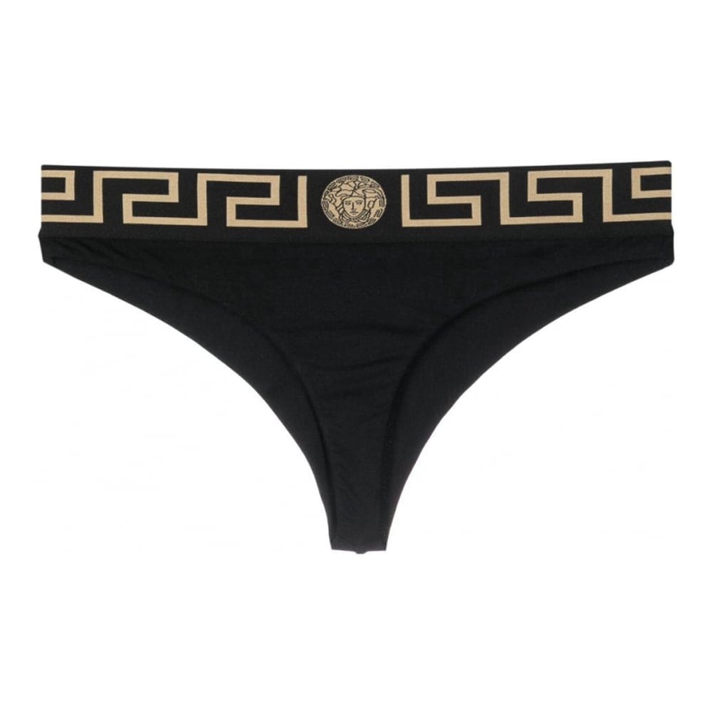 Versace Underwear - Slip 'Greca Border' pour Femmes