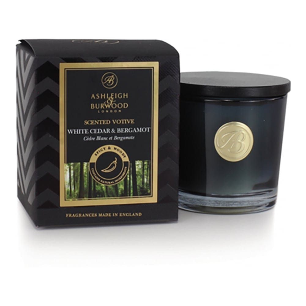 Ashleigh & burwood - Bougie parfumée 'White Cedar & Bergamot' - 65 g