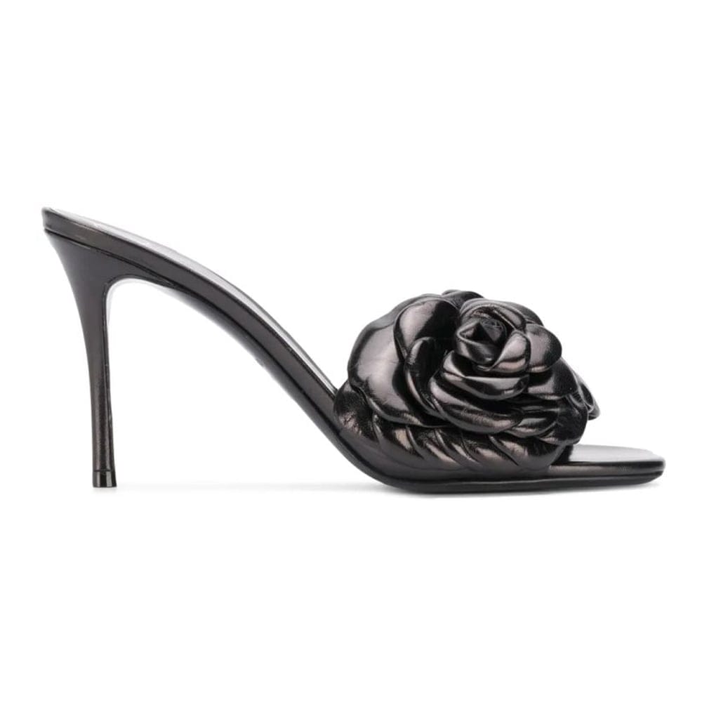 Valentino garavani - Mules 'Floral Appliqué' pour Femmes