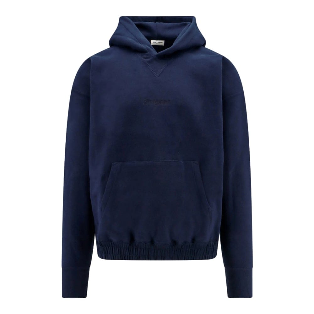 Saint laurent - Sweatshirt à capuche  'Logo-Embroidered' pour Hommes