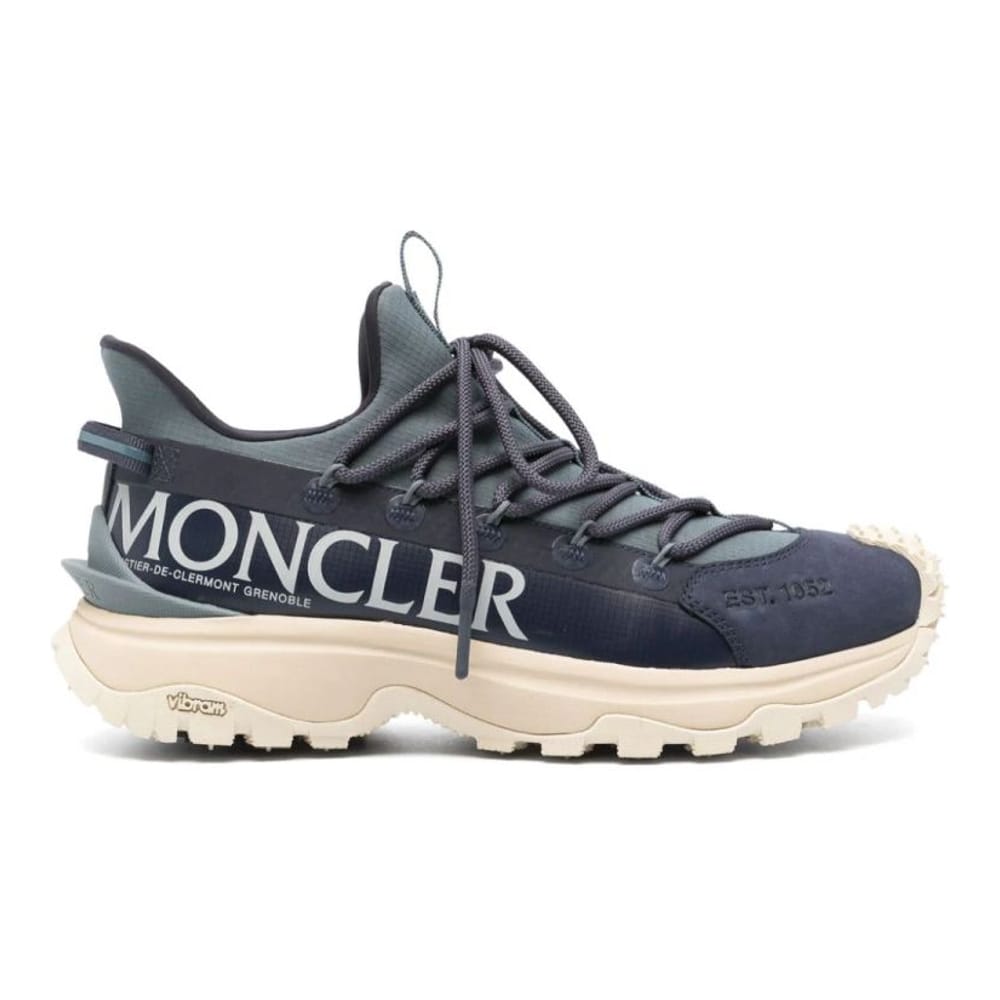 Moncler - Sneakers 'Logo-Print' pour Hommes