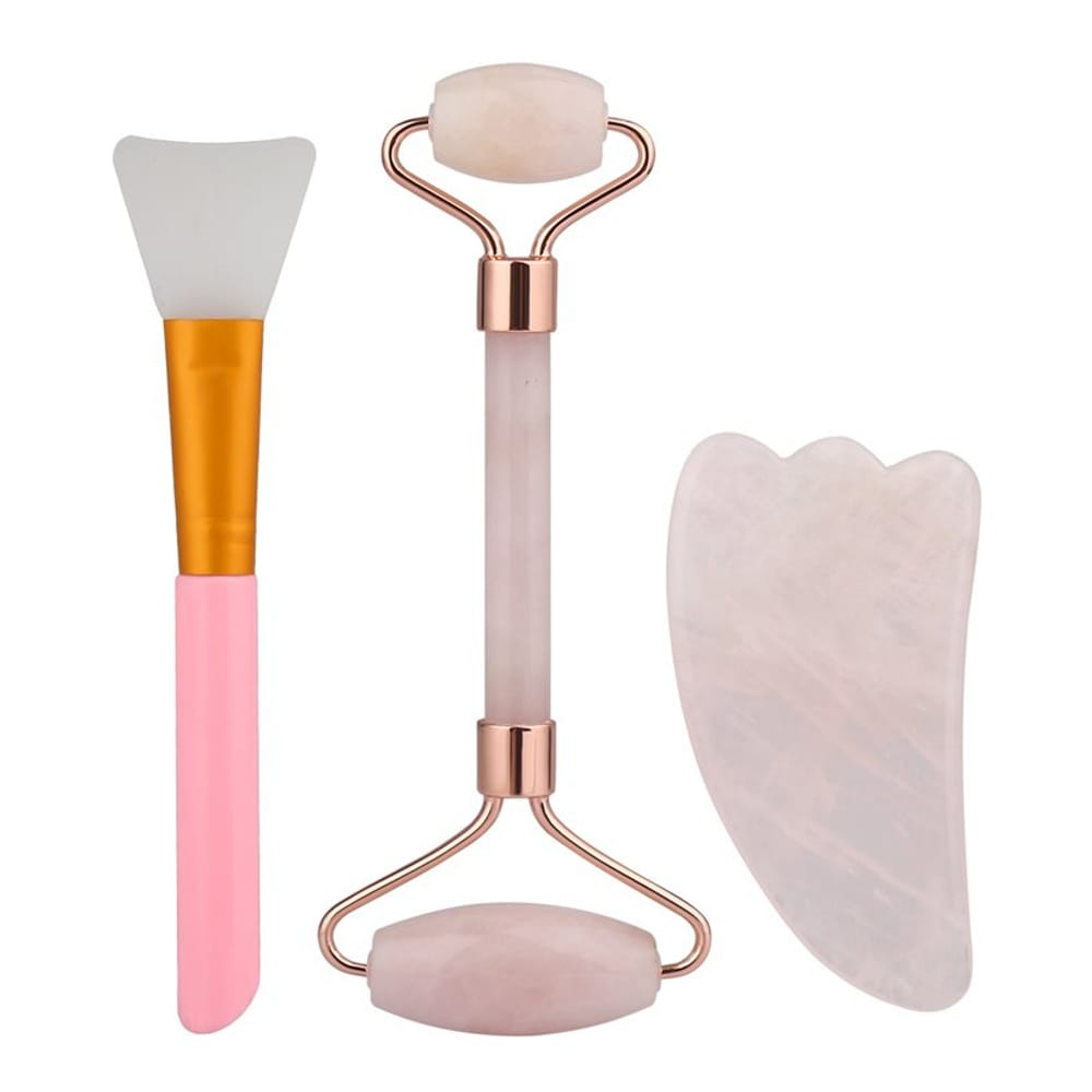 Paloma beauties - Jade Roller + Gua Sha + Applicateur de masque