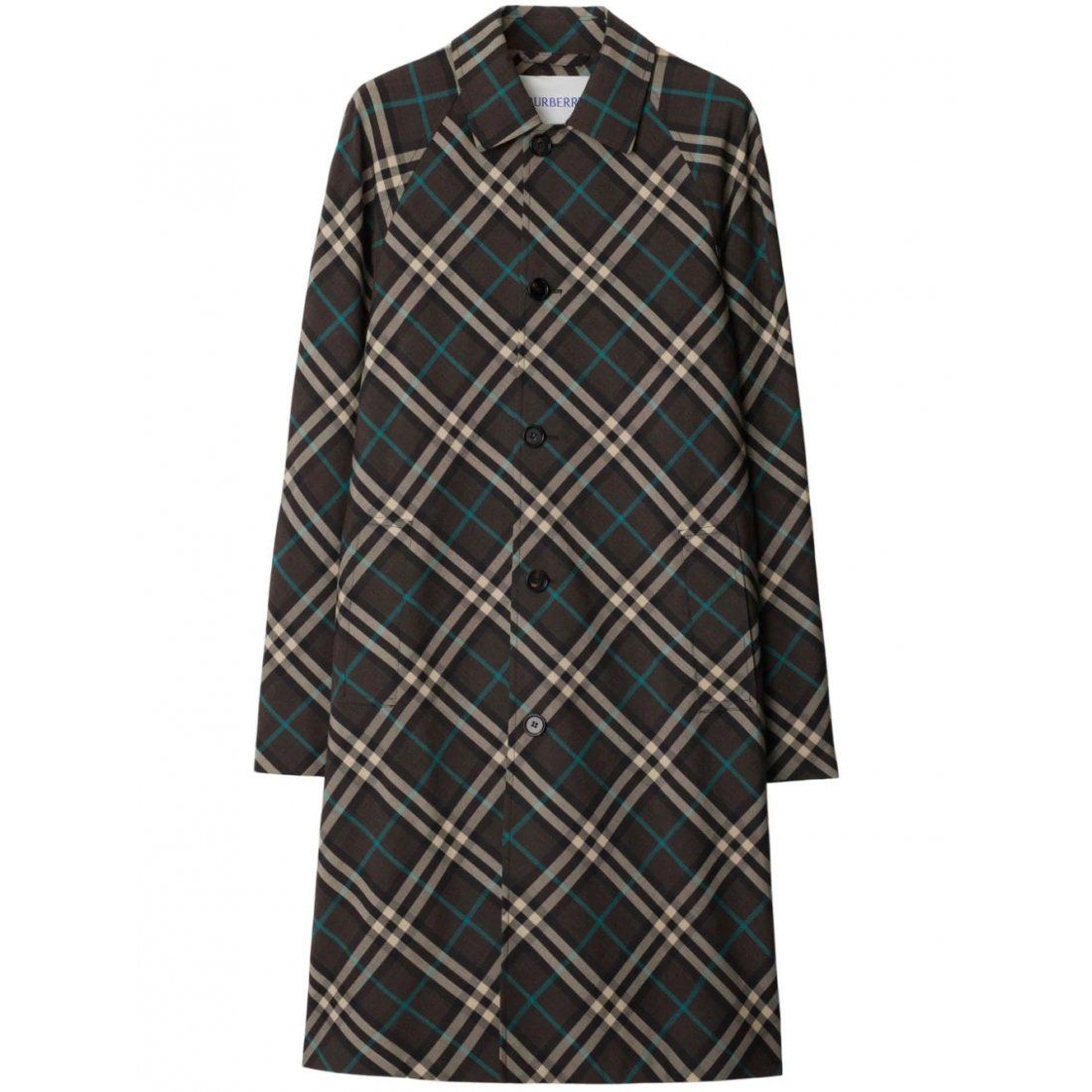Burberry - Trench 'Check' pour Hommes