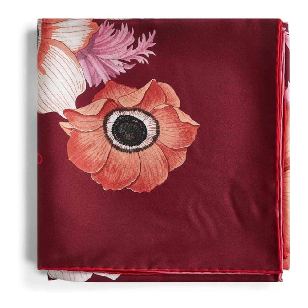 Ferragamo - Foulard en soie 'Anemone Print' pour Femmes