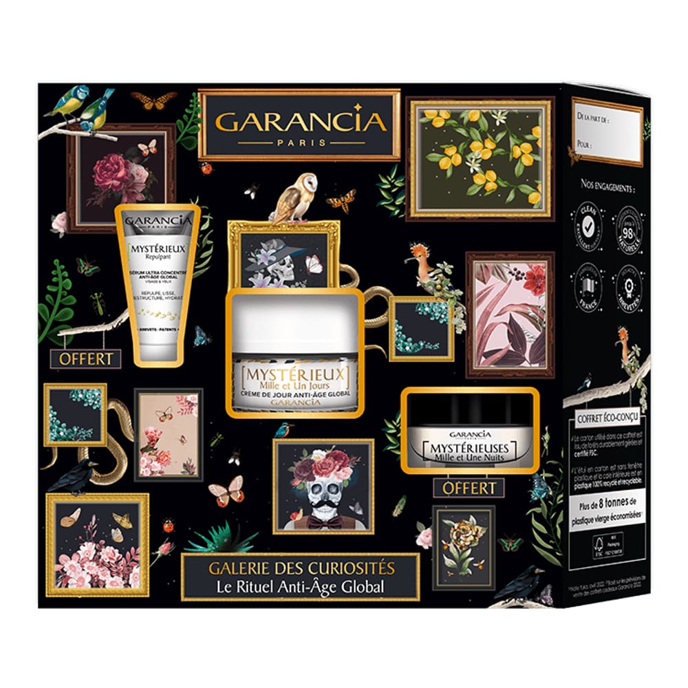 Garancia - Set de soins anti-âge 'Galerie Des Curiosités Rituel Anti-Âge Global' - 3 Pièces