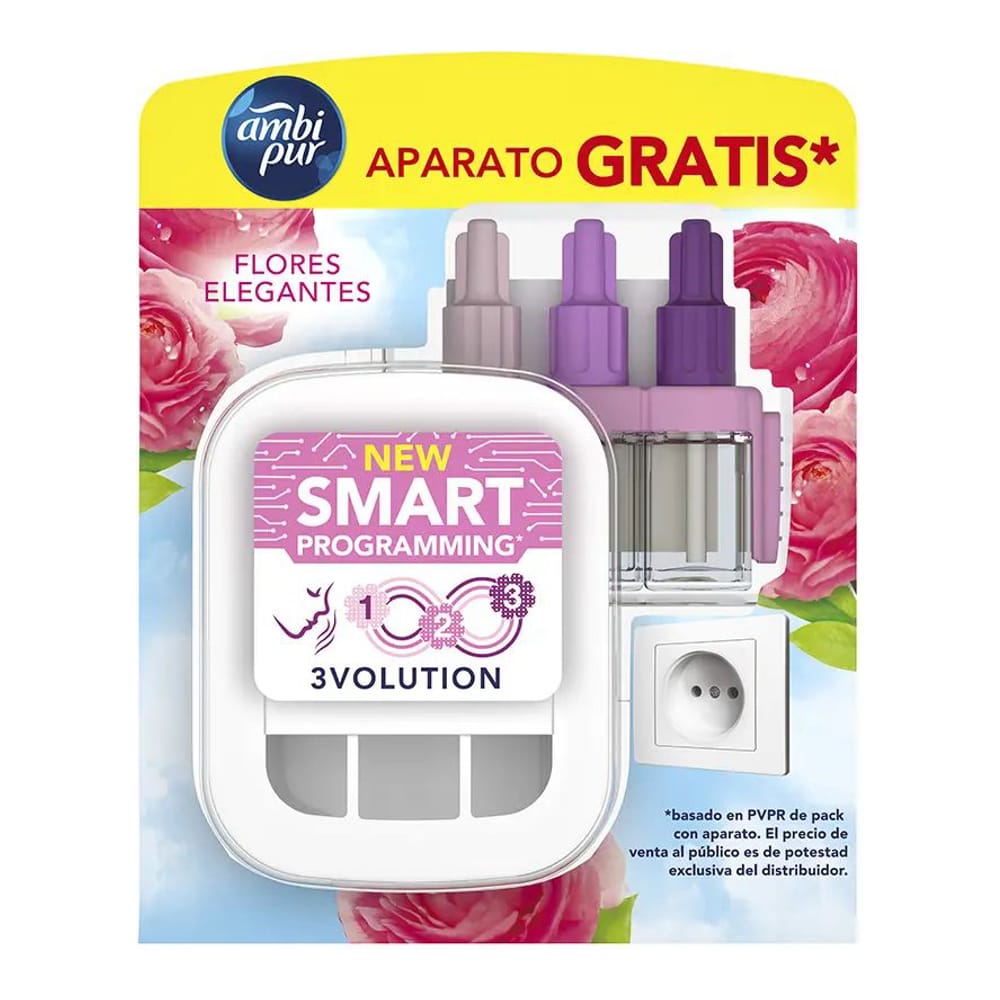 Ambi pur - Recharge de désodorisant '3Volution Electric' - Elegant Flowers 20 ml