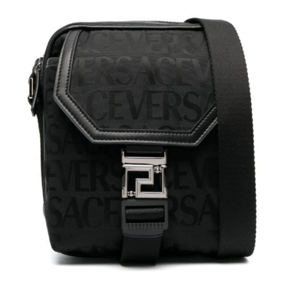 Versace - Sac Besace 'Allover Logo' pour Hommes