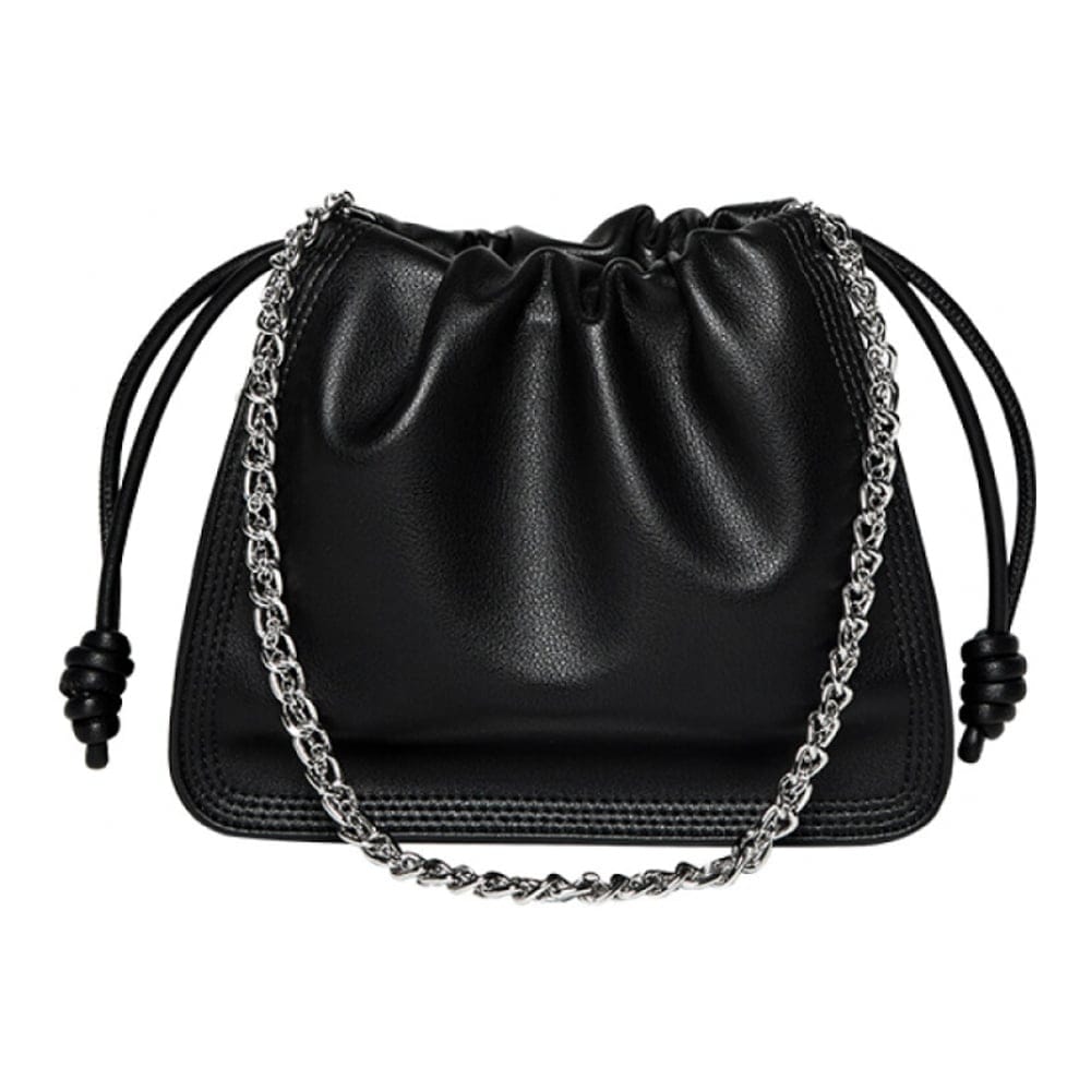 Nalandu - Sac seau 'Chain Strap Drawstring' pour Femmes