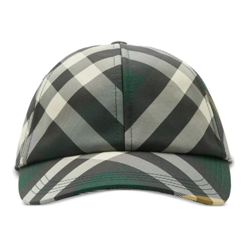 Burberry - Casquette 'Check-Pattern' pour Femmes