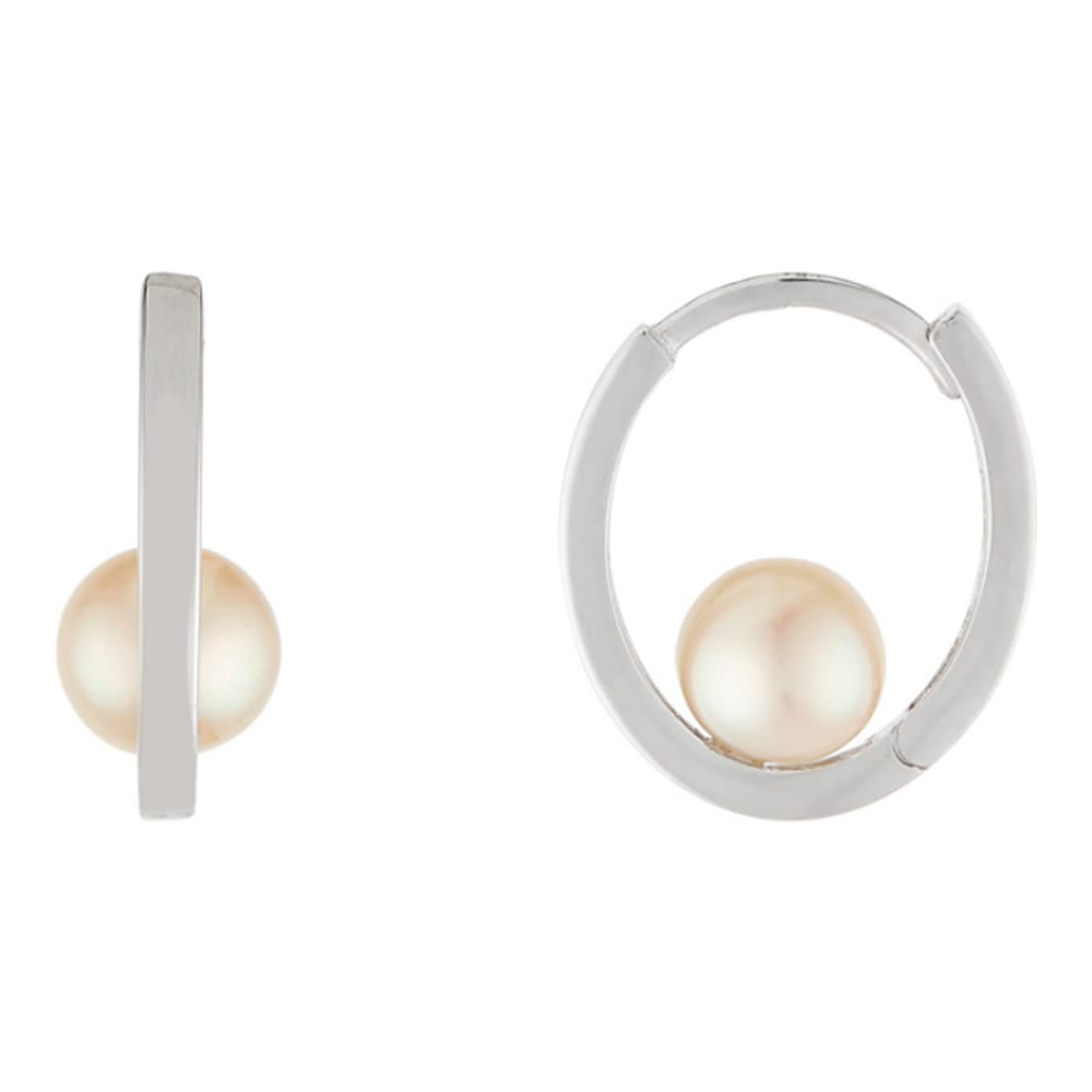 Or éclat - Boucles d'oreilles 'Cerceau' pour Femmes