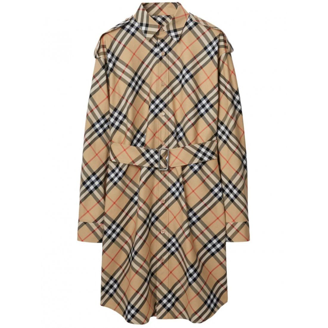 Burberry - Robe chemise 'Vintage Check' pour Femmes