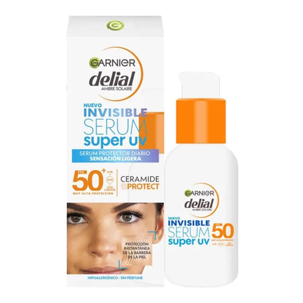 Garnier - Spray de protection solaire 'Sensitive Advanced Super UV Fluid SPF50+' - Peaux sensibles, 40 ml