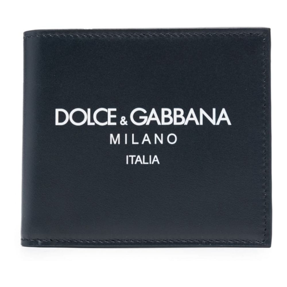 Dolce & Gabbana - Portefeuille 'Embossed-Logo' pour Hommes