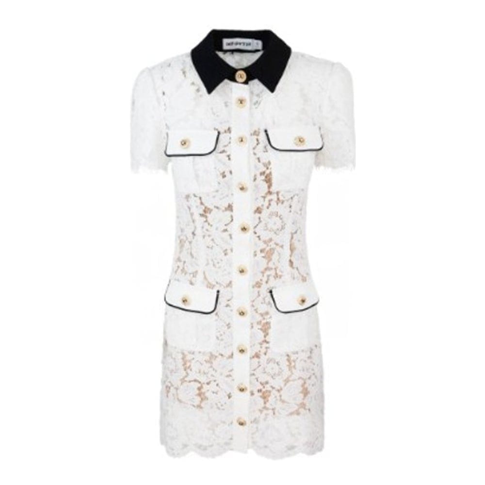Self-portrait - Robe mini 'Embroidered-Lace' pour Femmes