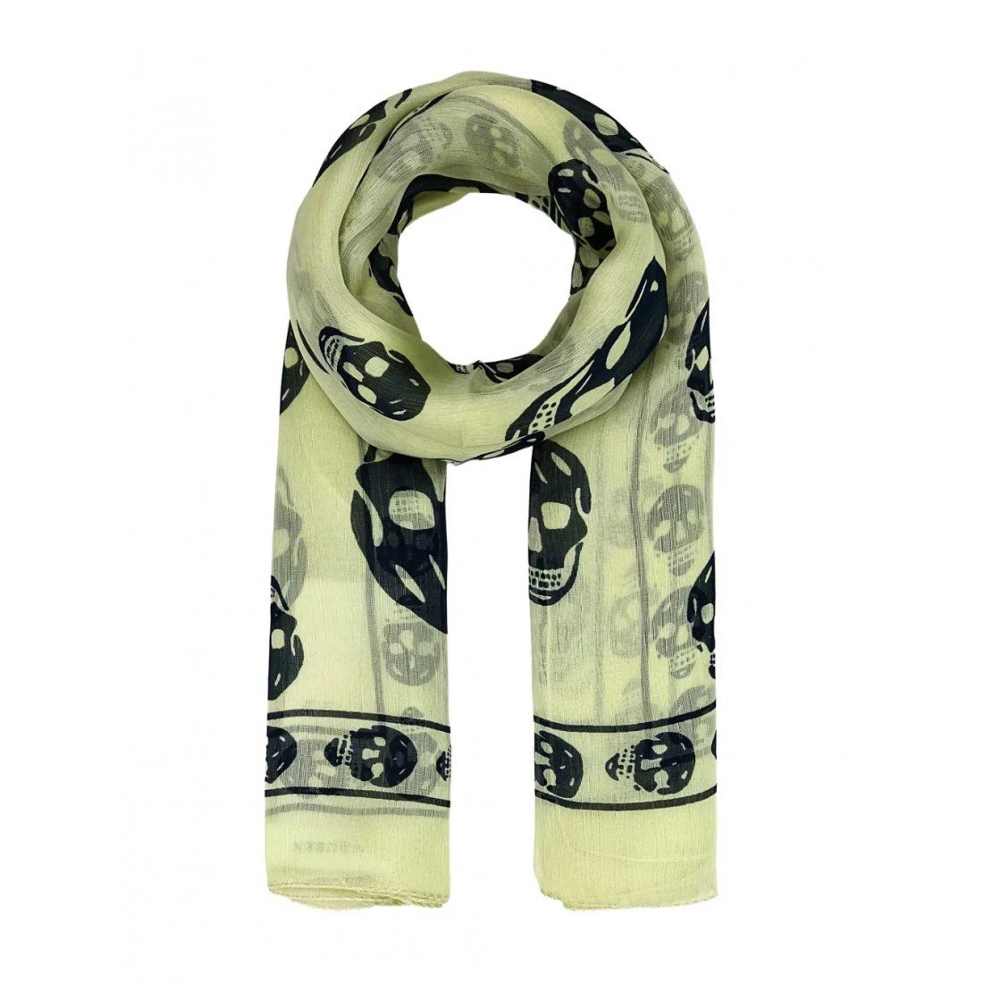 Alexander mcqueen - Foulard 'Skull-Print' pour Femmes
