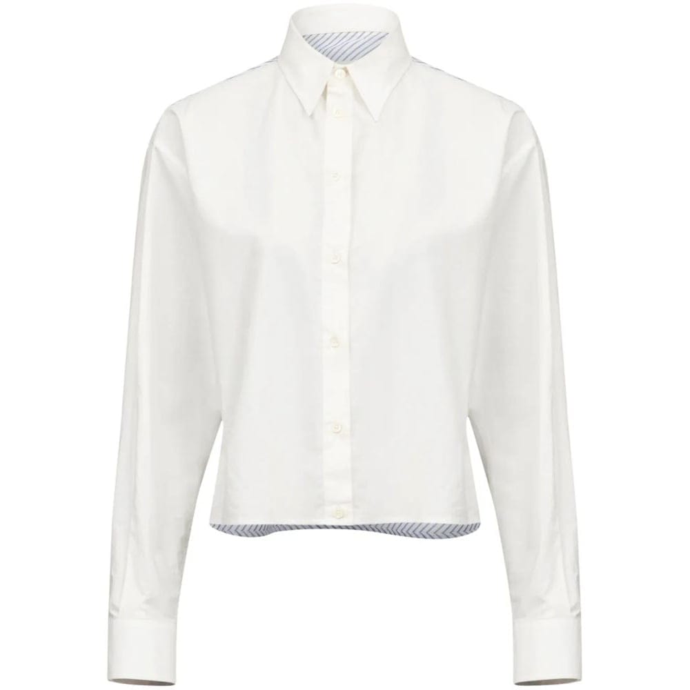 Mm6 maison margiela - "Chemise 'Cropped' pour Femmes"