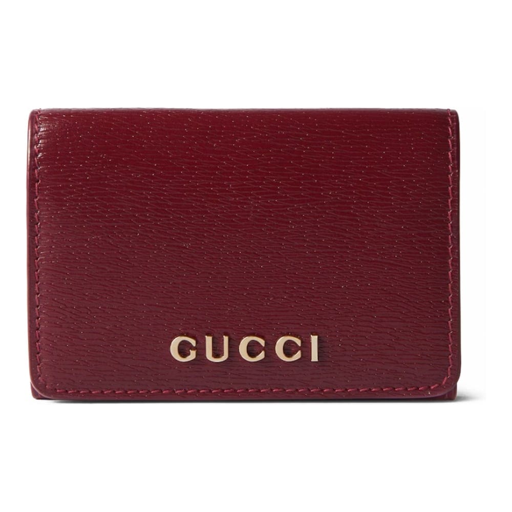 Gucci - Porte-Cartes 'Gucci Script' pour Femmes