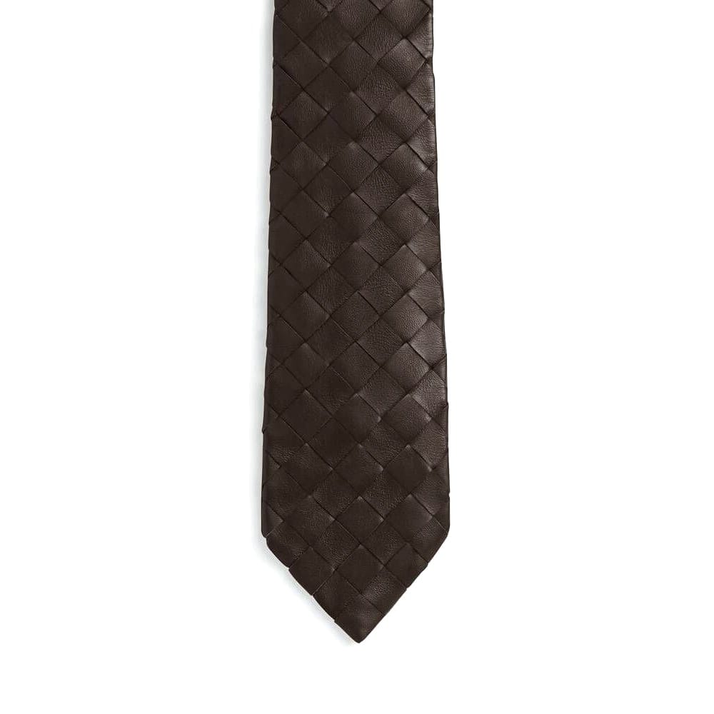 Bottega veneta - Cravate 'Intrecciato' pour Hommes