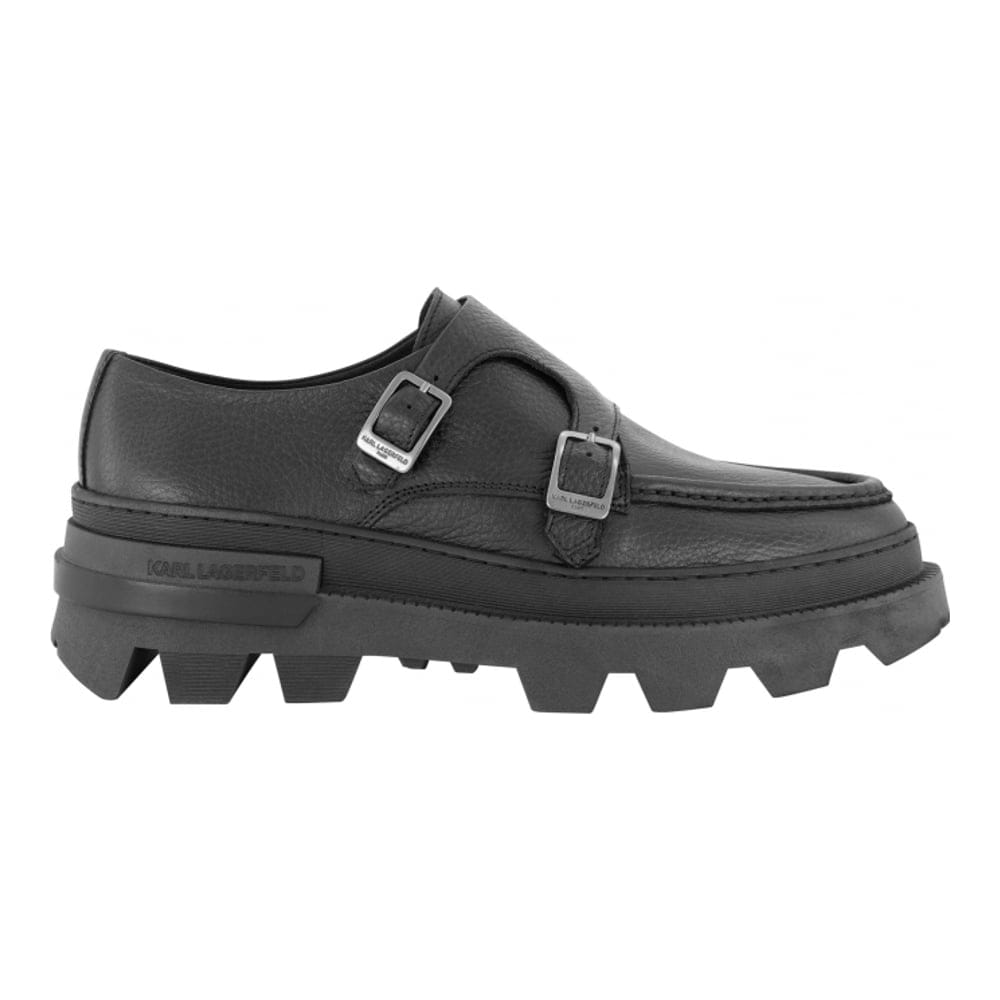 Karl lagerfeld paris - Chaussures 'Monk' 'Tumbled Double Monk Strap Shoe' pour Hommes