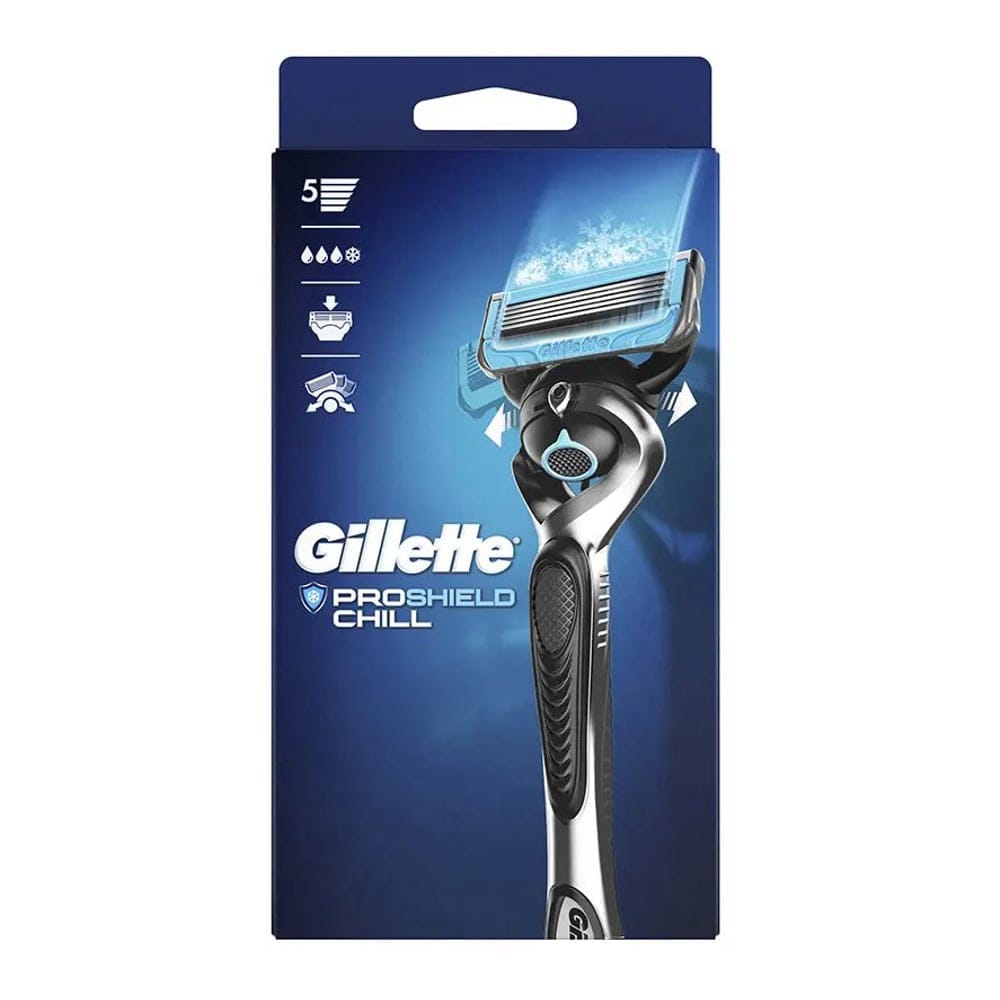 Gillette - Rasoir + Recharge 'Fusion Proshield Chill' - 2 Pièces