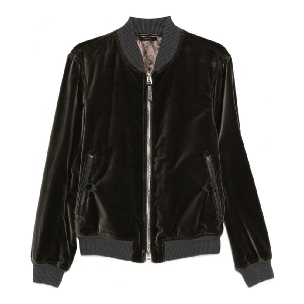 Tom ford - Blouson bomber 'Zip-Front' pour Hommes