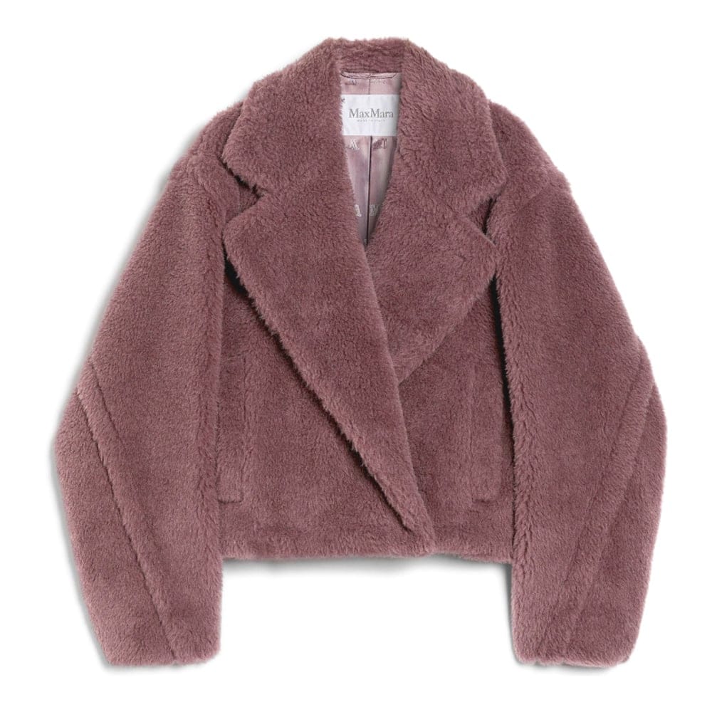 Max mara - Manteau 'Cropped Teddy Bear Icon' pour Femmes