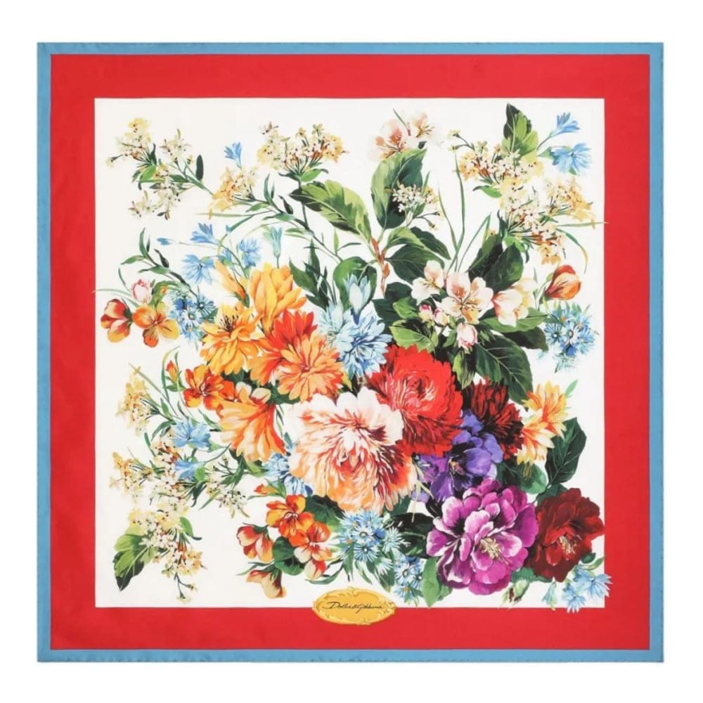 Dolce&gabbana - Foulard en soie pour Femmes