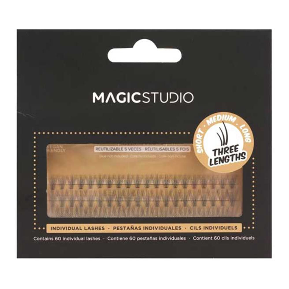Magic Studio - Faux cils 'Mink Individual' - 60 Pièces
