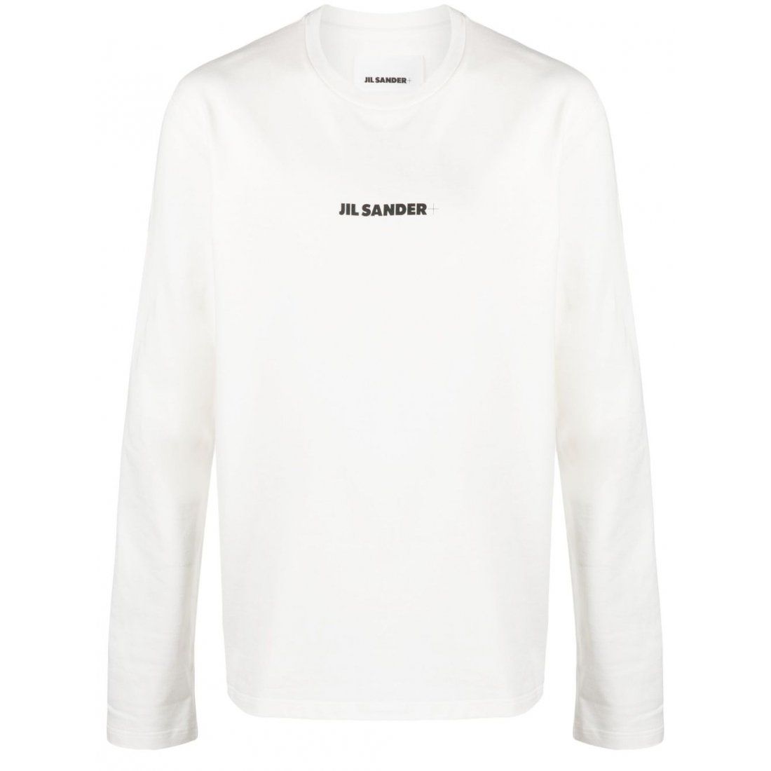 Jil sander - T-Shirt manches longues 'Logo-Print' pour Hommes