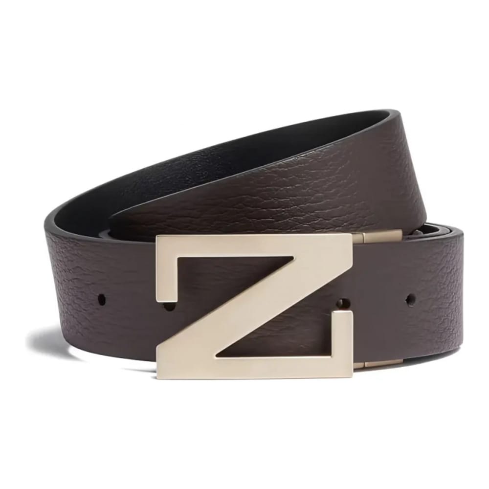Zegna - Ceinture Réglable 'Logo-Buckle' pour Hommes