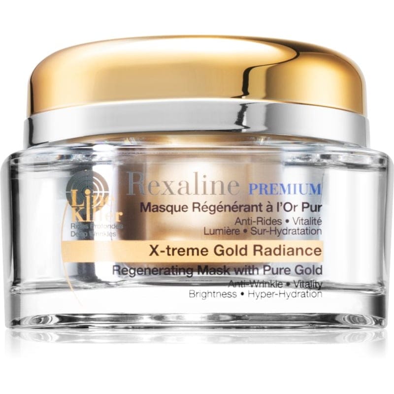 Rexaline - Masque Régénérant 'Premium X-treme Gold Radiance Pure Gold' - 50 ml