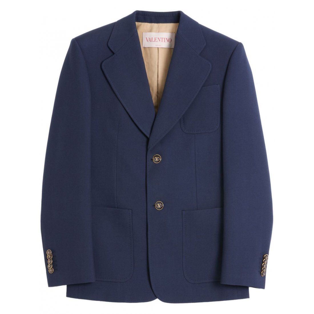 Valentino garavani - Veste 'Single-Breasted Gabardine' pour Hommes