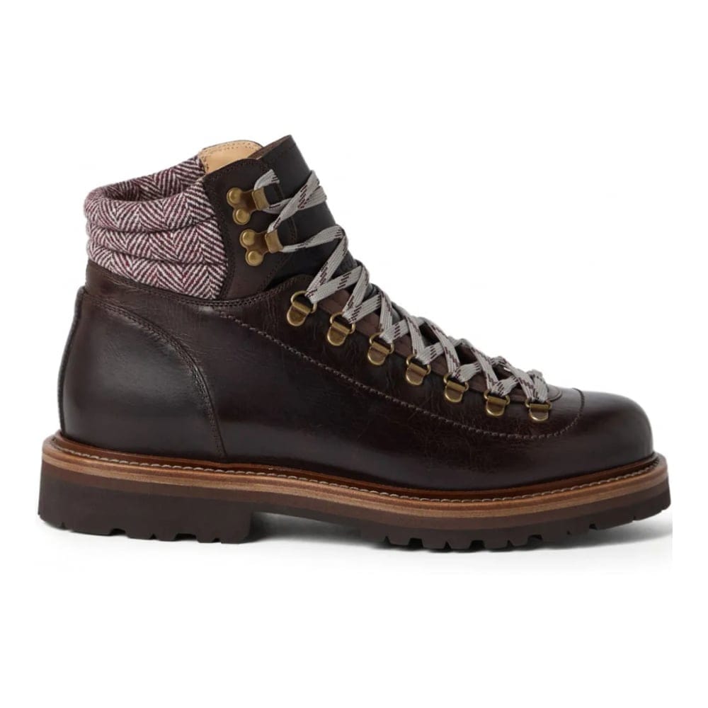 Brunello cucinelli - Bottes de randonnée 'Lace-Up' pour Hommes