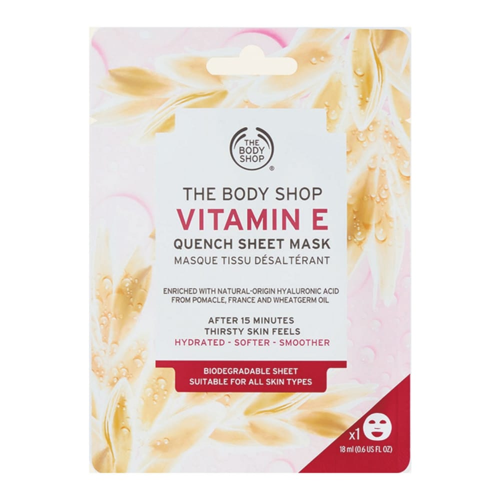 The Body Shop - Masque en feuille 'Vitamin E' - 18 ml