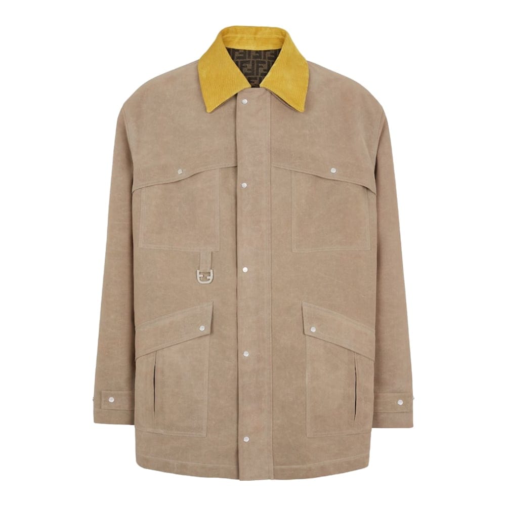 Fendi - Veste 'Waxed' pour Hommes