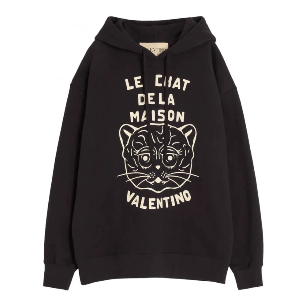 Valentino - Sweatshirt à capuche  'Chat De La Maison' pour Hommes